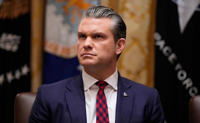 На фото: министр обороны США Пит Хегсет