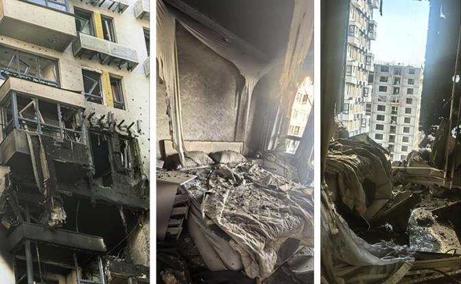 Новороссийск: «Беспилотник влетел в квартиру над нами, на 8 этаже. Как дальше жить - не знаем"