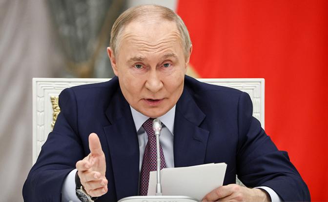 На фото: президент России Владимир Путин