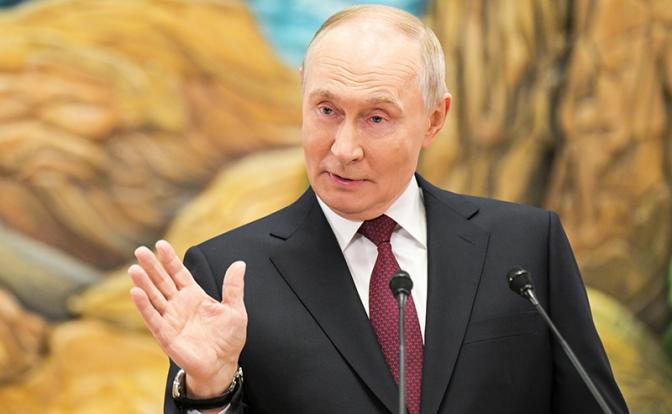 На фото: президент РФ Владимир Путин