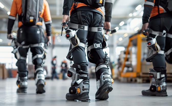 Железный человек помогает людям, поднимая лежачих: В Китае - бум экзоскелетов