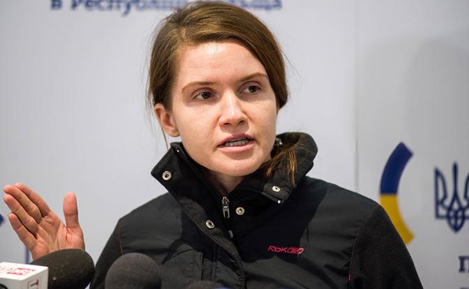 На фото: украинский депутат Марьяна Безуглая