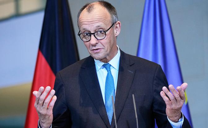 На фото: канцлер Германии Фридрих Мерц