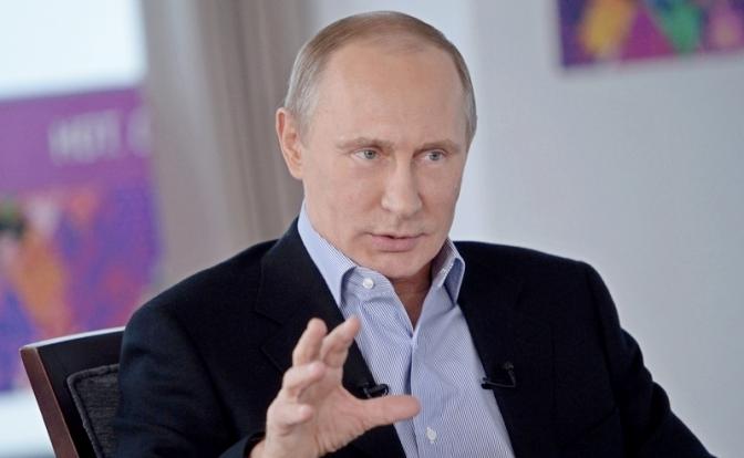 На фото: президент России Владимир Путин.