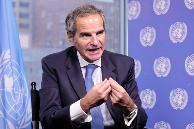 На фото: гендиректор Международного агентства по атомной энергии (МАГАТЭ) Рафаэль Гросси.