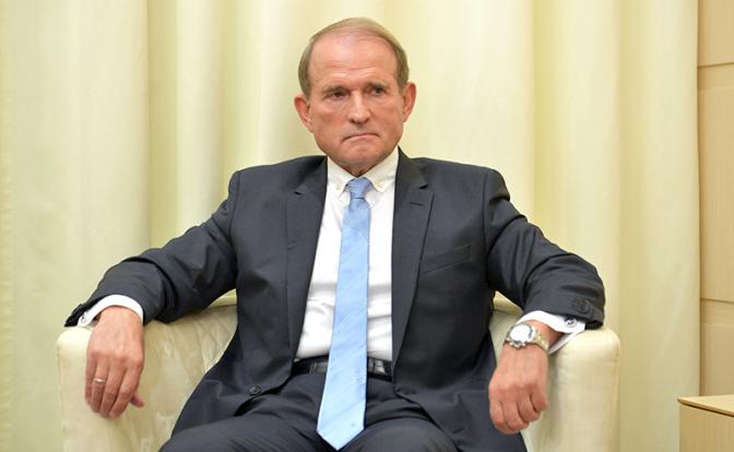 На фото: лидер движения «Другая Украина» Виктор Медведчук.