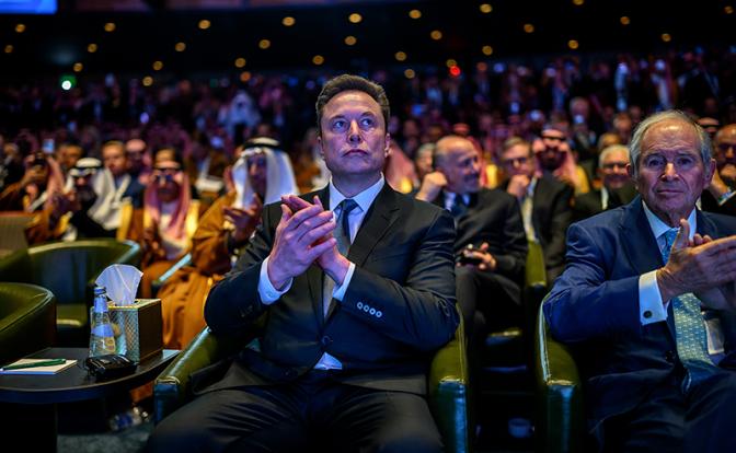 На фото: Илон Маск