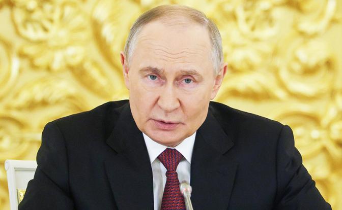 На фото: президент РФ Владимир Путин