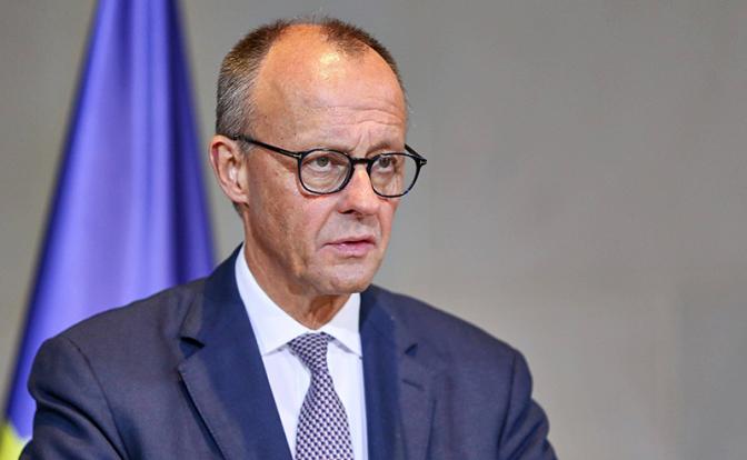 На фото: канцлер Германии Фридрих Мерц