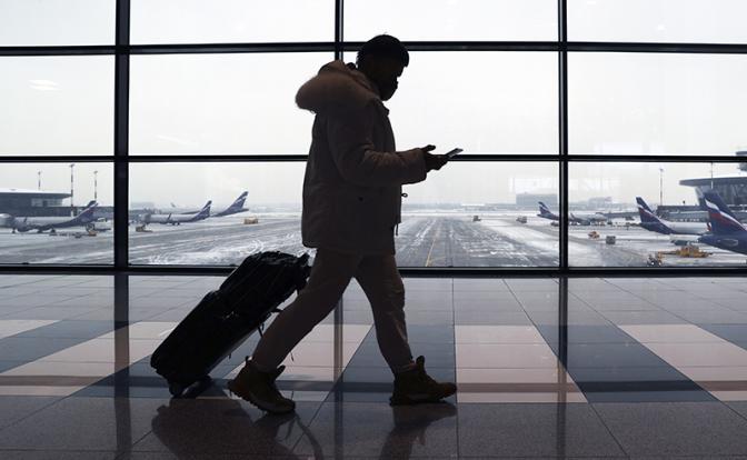 В Шереметьево при взлете у Boeing загорелся двигатель