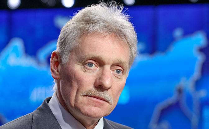 На фото: пресс-секретарь президента РФ Дмитрий Песков