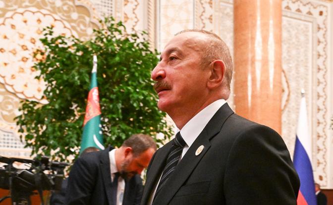 На фото: президент Азербайджана Ильхам Алиев