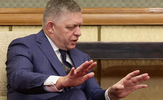 На фото: премьер-министр Словакии Роберт Фицо
