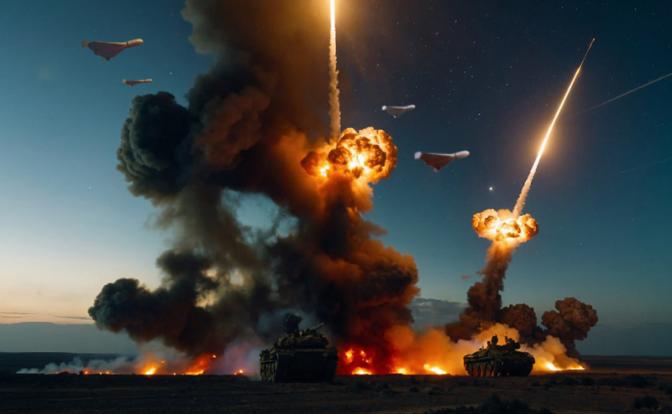 Подтвержден массированный ракетно-дроновый удар по объектам на Украине