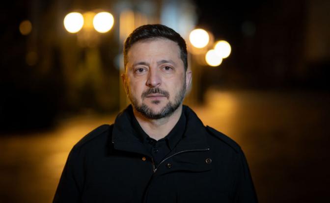 На фото: президент Украины Владимир Зеленский