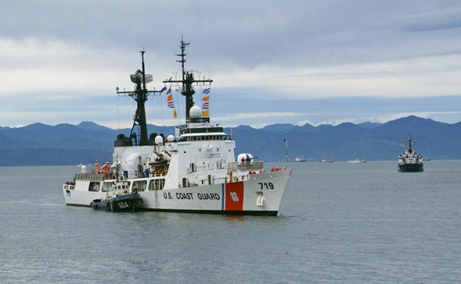 На фото: береговая охрана США. Архивное фото