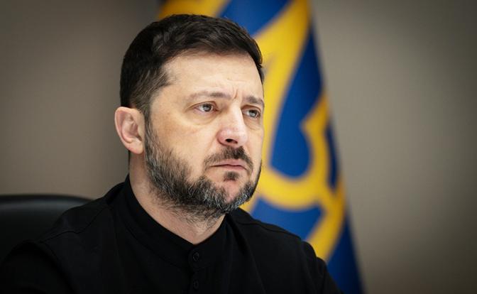 На фото: президент Украины Владимир Зеленский