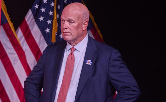 На фото: американский постпред при НАТО Мэттью Уитакер