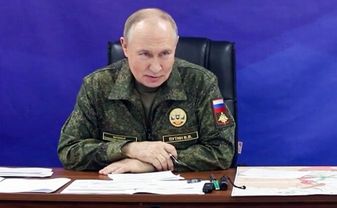 На фото: президент РФ Владимир Путин