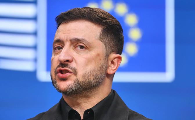 На фото: президент Украины Владимир Зеленский