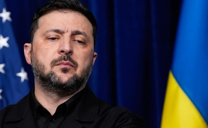 На фото: президент Украины Владимир Зеленский