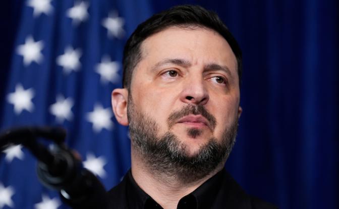 На фото: президент Украины Владимир Зеленский