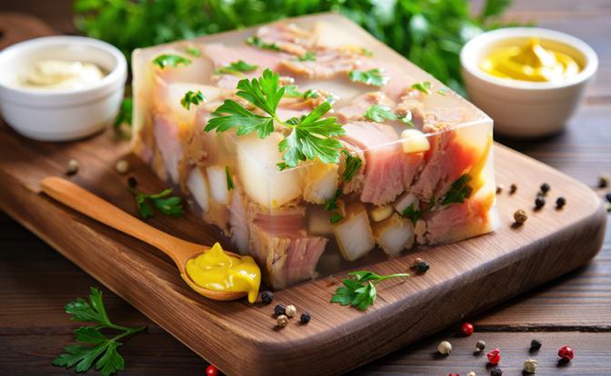 Холодец опасен для здоровья, заявила диетолог