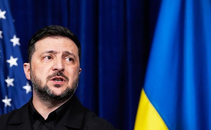 На фото: президент Украины Владимир Зеленский