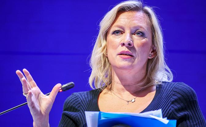 На фото: официальный представитель МИД РФ Мария Захарова