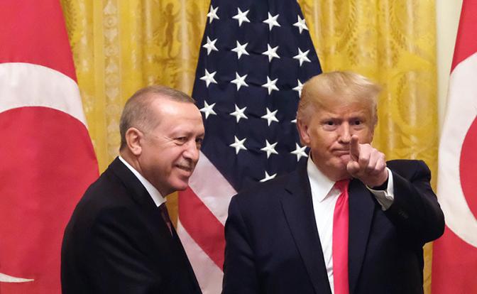 За спиной у Путина: Трамп и Эрдоган снова решили обсудить «русский вопрос»