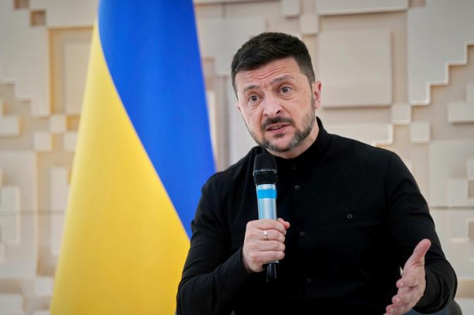 На фото: Владимир Зеленский.