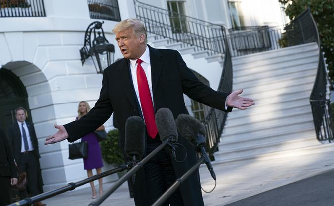 На фото: президент США Дональд Трамп.