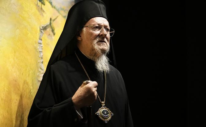 На фото: патриарх Константинопольский Варфоломей