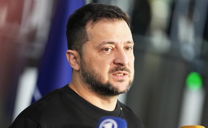 На фото: президент Украины Владимир Зеленский