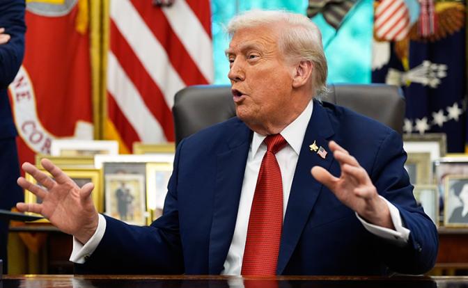 На фото: президент США Дональд Трамп