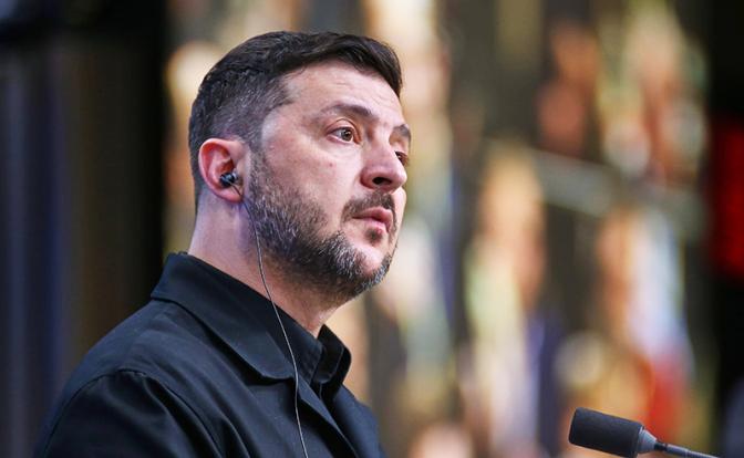 На фото: президент Украины Владимир Зеленский