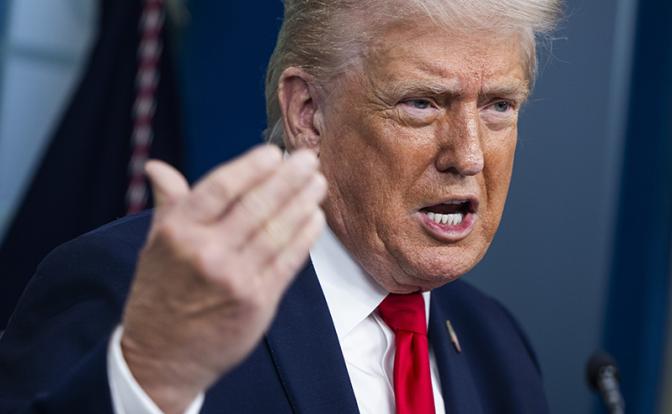 На фото: президент США Дональд Трамп