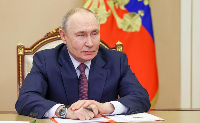 На фото: президент РФ Владимир Путин