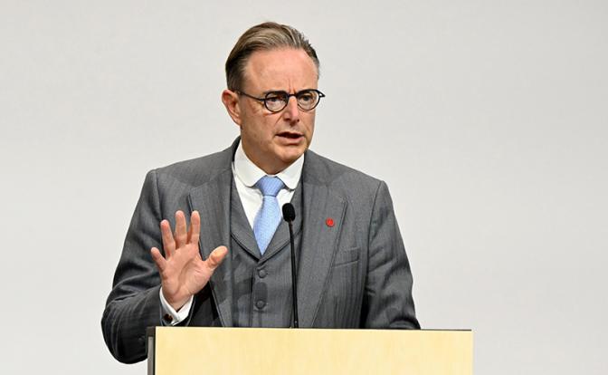 На фото: премьер Бельгии Барт де Вевер.