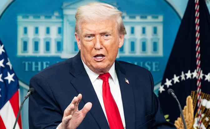 На фото: президент США Дональд Трамп