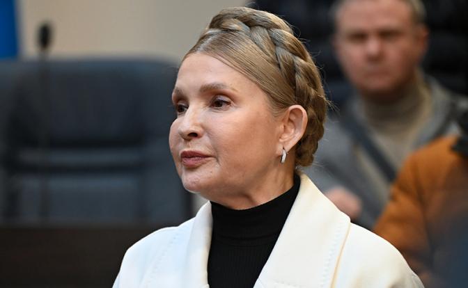 На фото: лидер партии «Батькивщина» Юлия Тимошенко