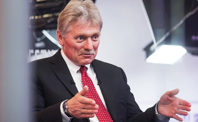 На фото: официальный представитель Кремля Дмитрий Песков.