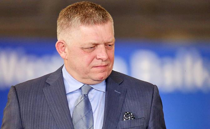 На фото: премьер-министр Словакии Роберт Фицо.