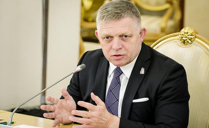 На фото: премьер-министр Словакии Роберт Фицо
