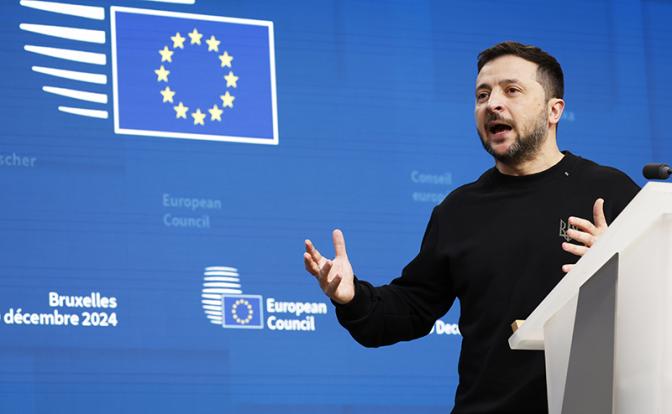 На фото: президент Украины Владимир Зеленский