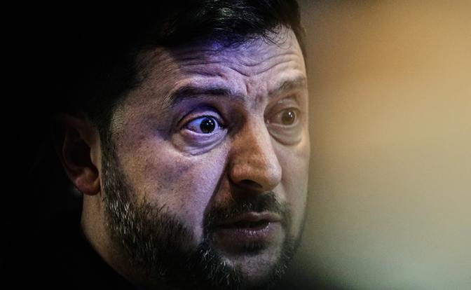 На фото: президент Украины Владимир Зеленский