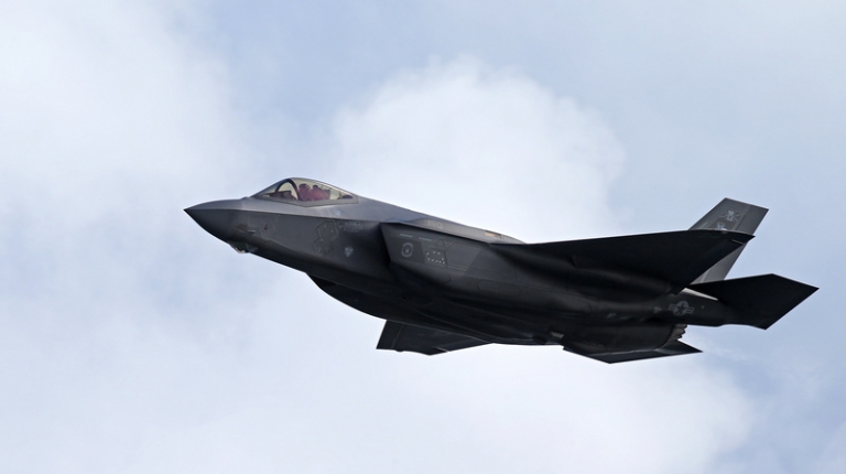 На фото: истребитель F-35 Lightning II. 