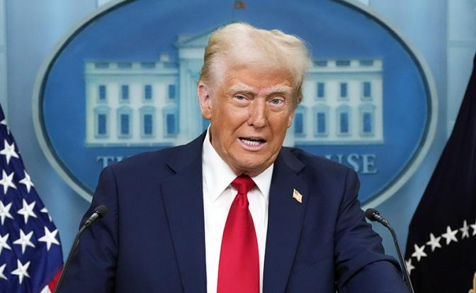 На фото: президент США Дональд Трамп