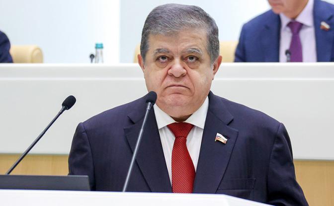 На фото: первый зампред комитета Совета Федерации по международным делам Владимир Джабаров.