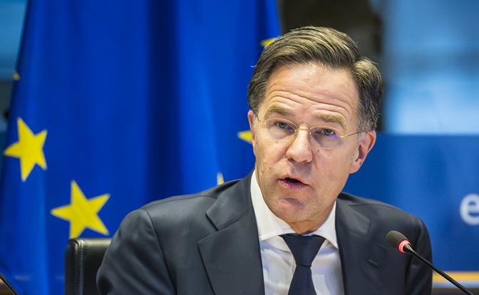 На фото: генеральный секретарь Североатлантического альянса Марк Рютте